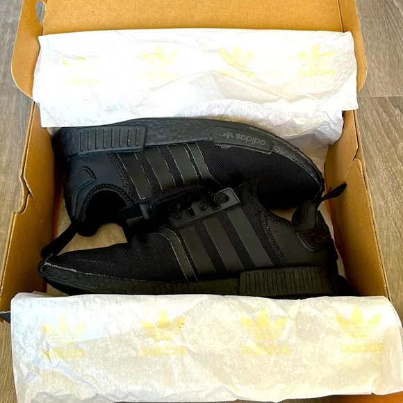 adidas Shoes Adidas Nmd R Triple Black In Original Box Poshmark